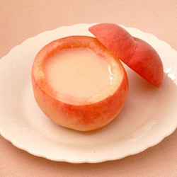 桃の冷たいスープ