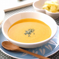 かぼちゃの冷製スープ・白みそ風味